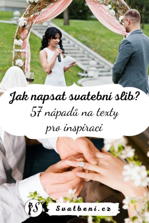 svatebn slib text|Svatební proslovy, slib, verše o lásce